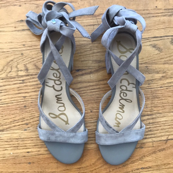 Sam Edelman Sheri in Grey Suede - Picture 4 of 8